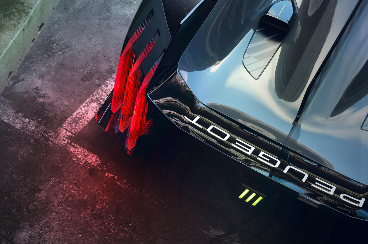94 Peugeot Sport 9X8 2022 official reveal rear lights