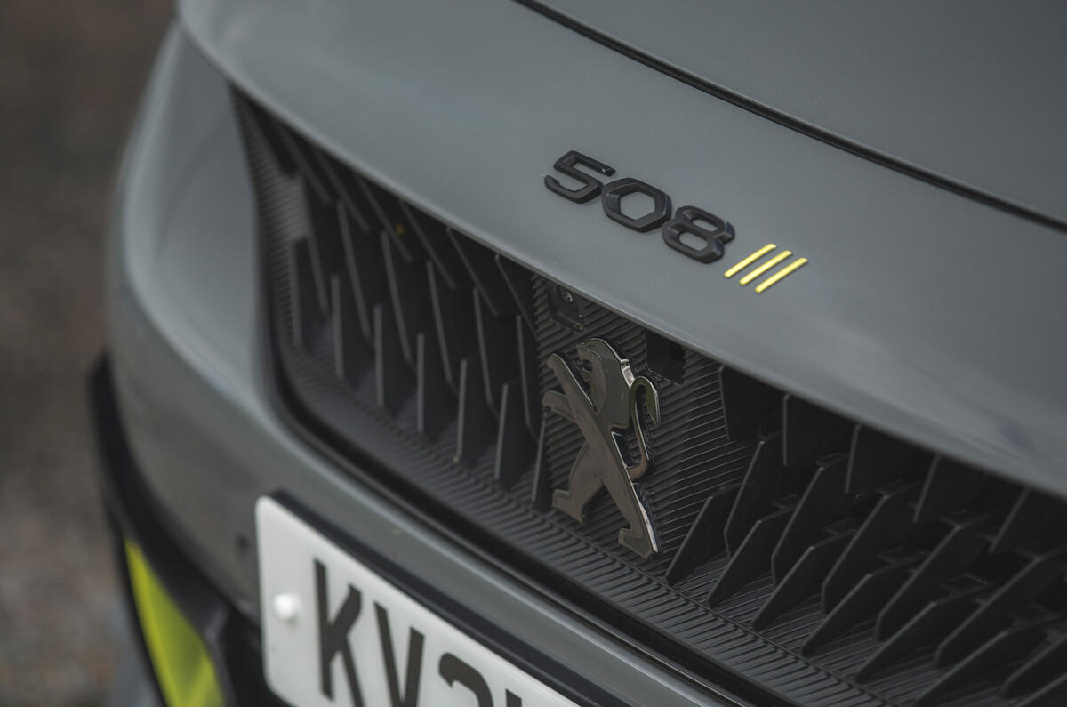 94 PHEV wagons triple test 2021 508 nose