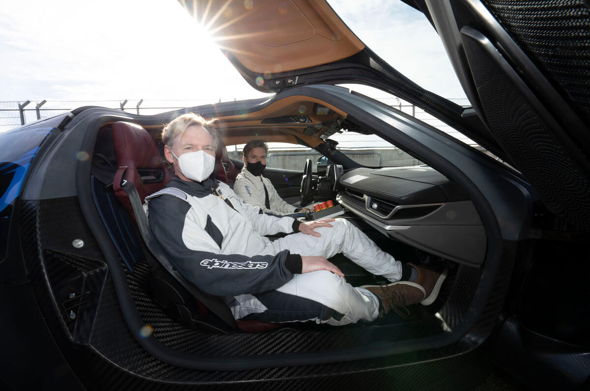 94 Pininfarina Battista first ride 2021 GK heidfeld