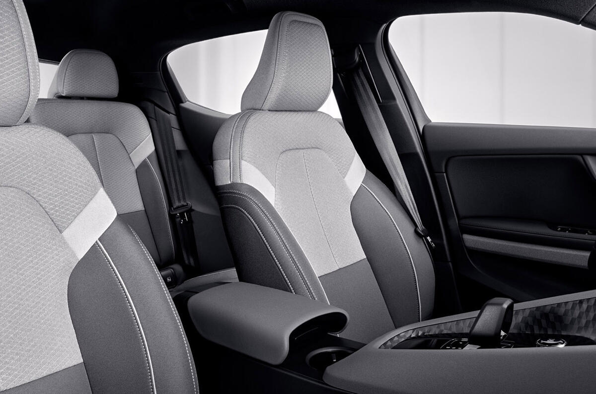 94 Polestar 2 official images desert seats 94 Polestar 2 official images desert seats