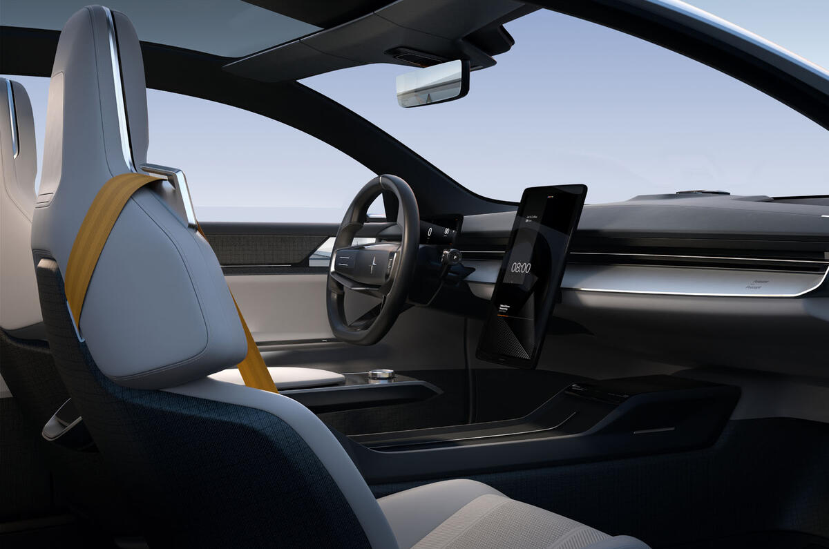 Polestar Precept concept official images - dashboard Polestar Precept concept official images - dashboard