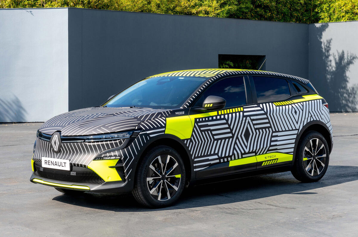 94 Renault Megane E Tech camo