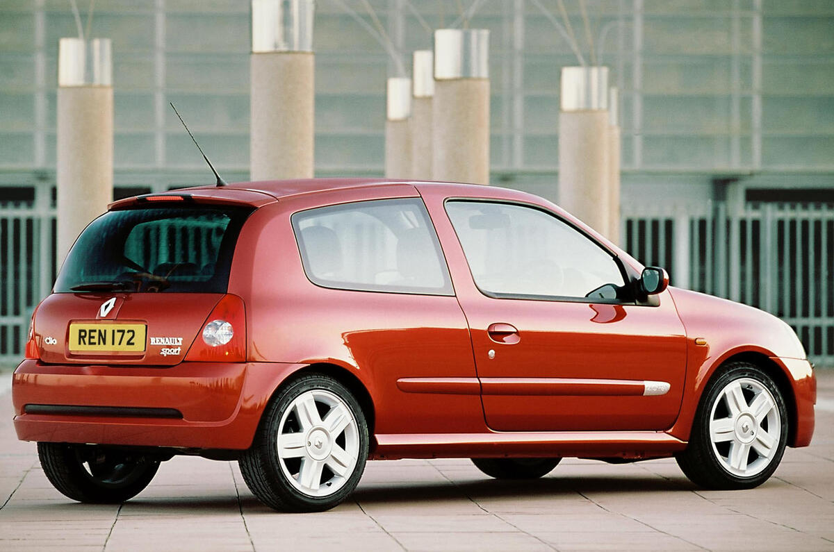 Renaultsport history picture special - Clio Renaultsport 172 rear Renaultsport history picture special - Clio Renaultsport 172 rear