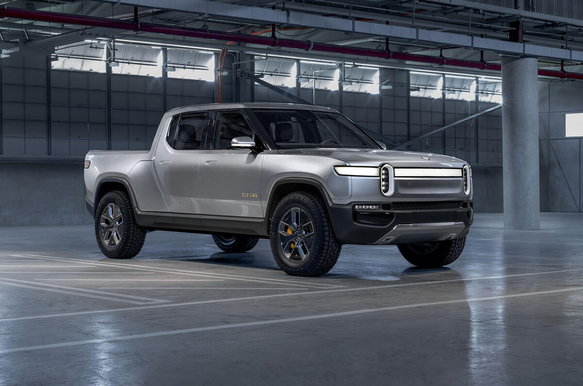 Rivian R1T electric pick-up reveal - static front