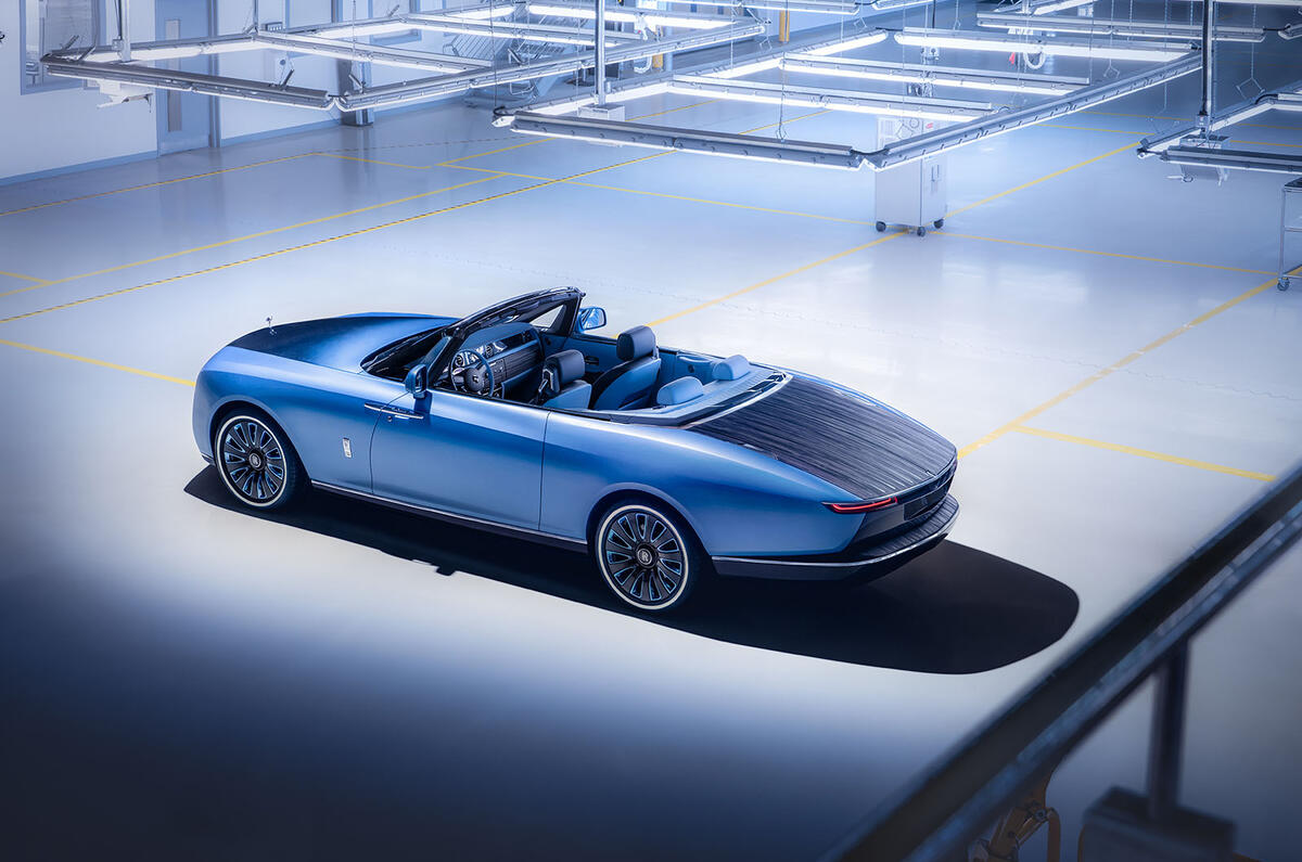 94 Rolls Royce Boat Tail 2021 official reveal studio rear 94 Rolls Royce Boat Tail 2021 official reveal studio rear