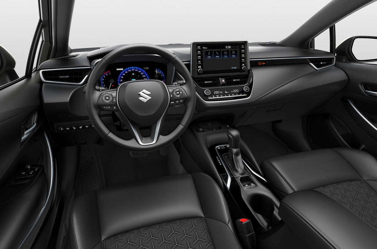 Suzuki Swace official press images - dashboard
