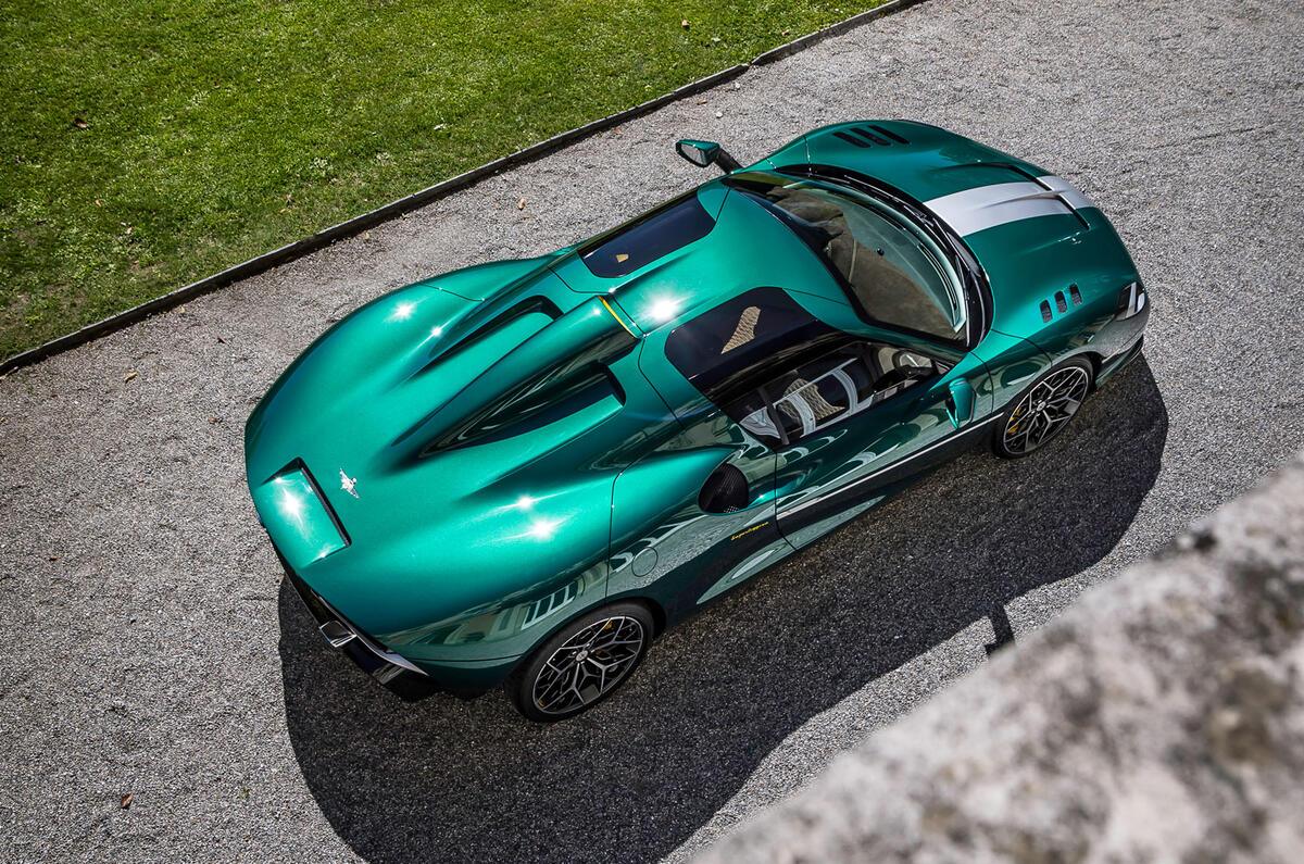 94 Touring Superleggera Arese RH95 official reveal aerial 94 Touring Superleggera Arese RH95 official reveal aerial