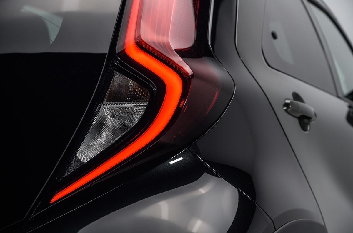94 Toyota Aygo X 2022 official images rear lights 94 Toyota Aygo X 2022 official images rear lights