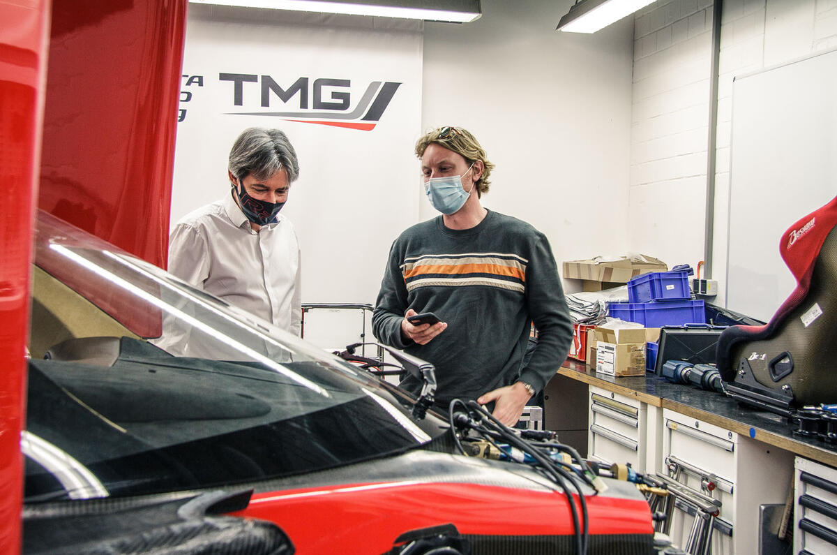 Waking the Toyota GT-One - interview