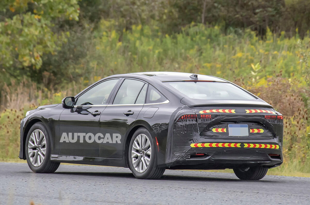 2020 Toyota Mirai prototype 2020 Toyota Mirai prototype