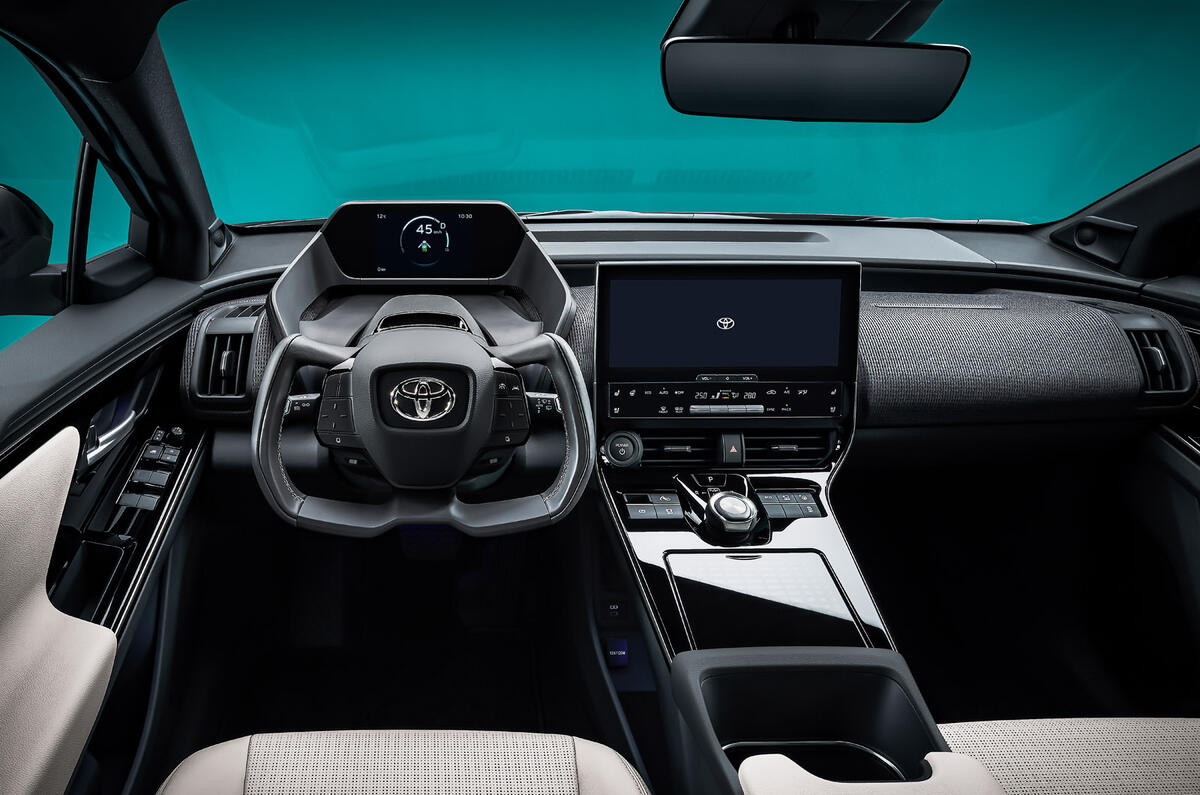 94 Toyota ZEV concept official reveal dashboard 94 Toyota ZEV concept official reveal dashboard