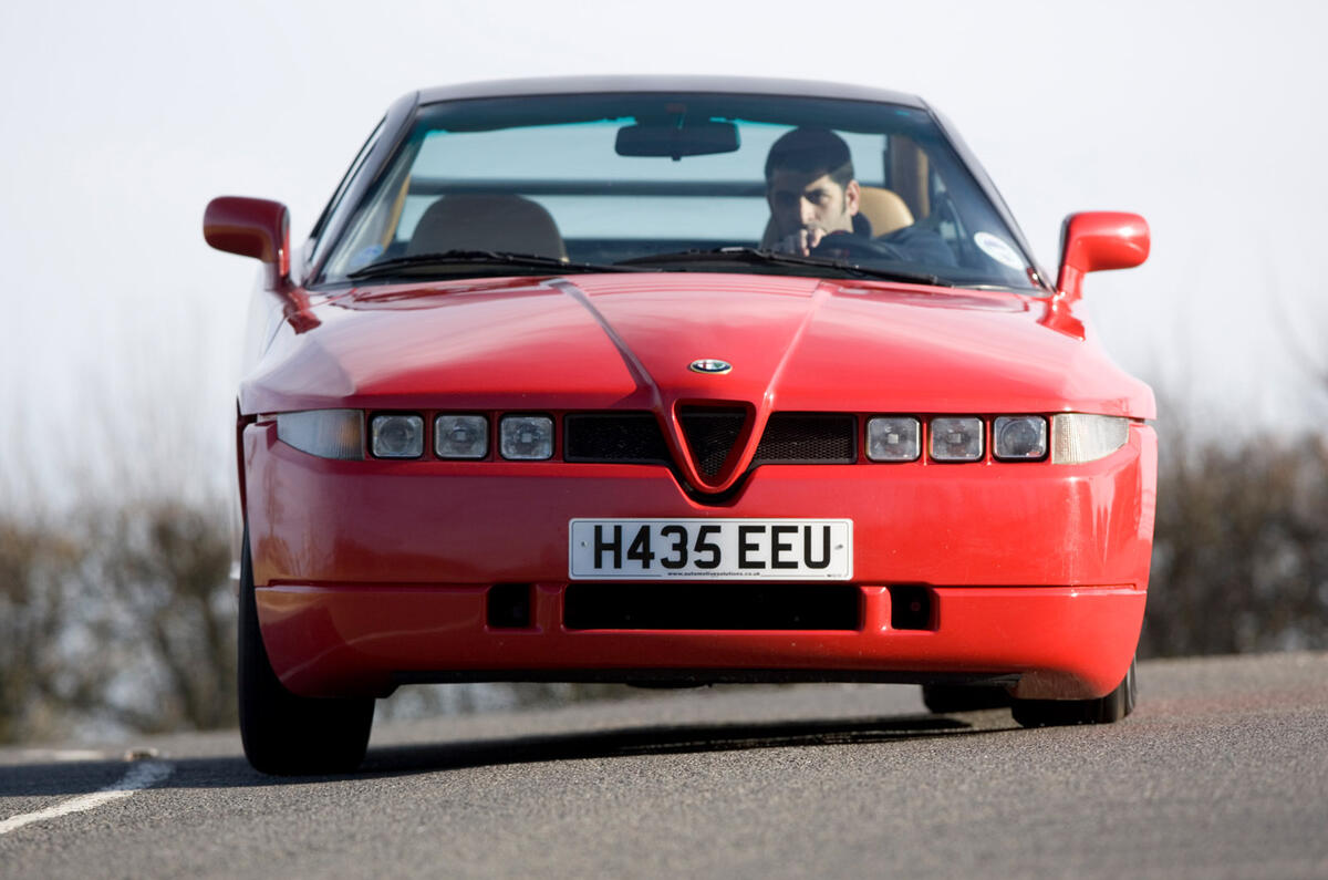 94 used buying guide alfa romeo sz on road front 94 used buying guide alfa romeo sz on road front