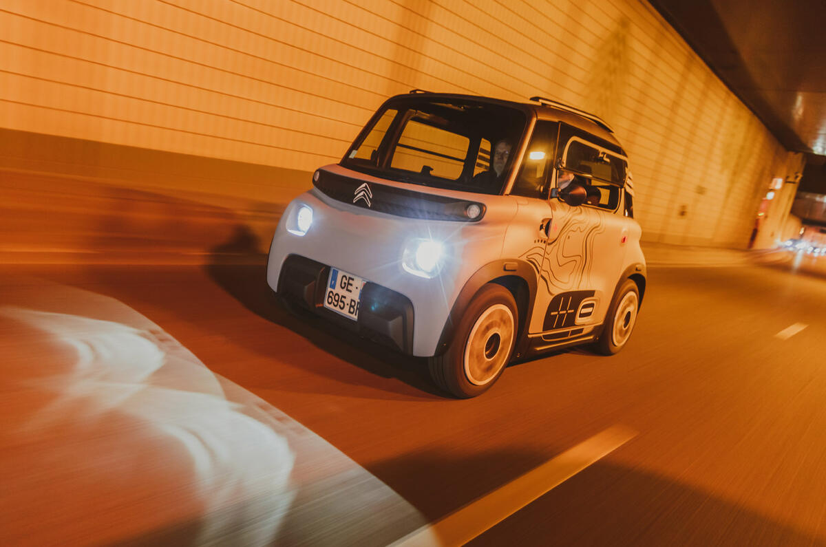 94 vincent cobe citroen ami front tunnel