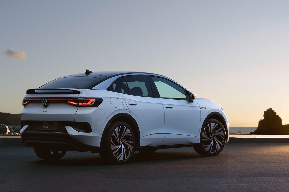 94 Volkswagen ID 5 official reveal images rear