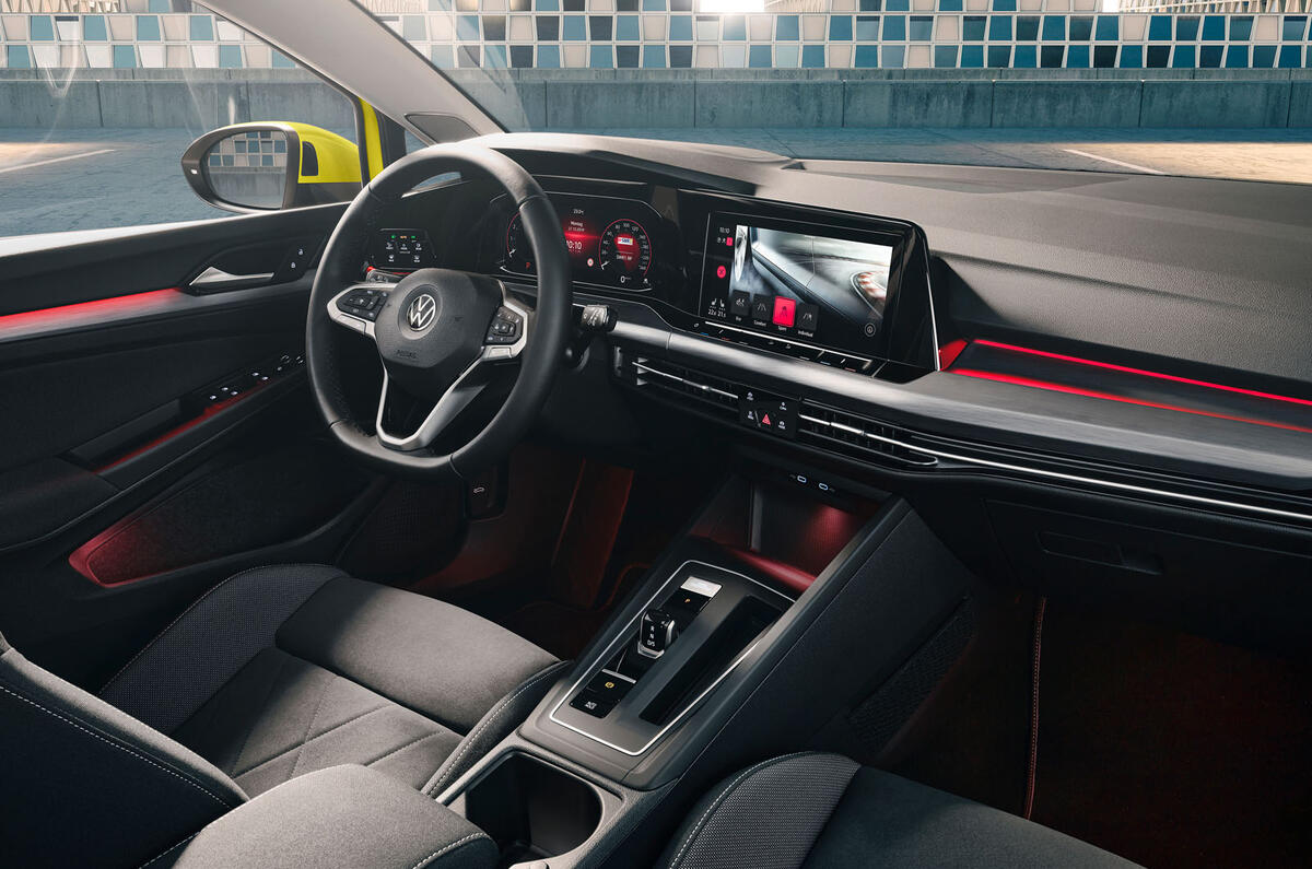 2020 Volkswagen Golf Mk8 official press - cabin
