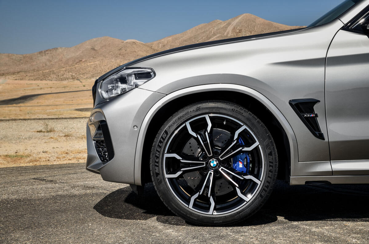 BMW X3M official press - alloy wheels