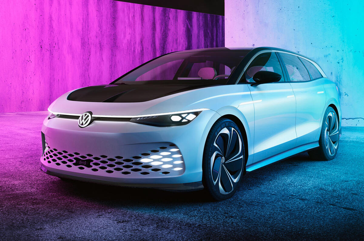Volkswagen ID Vizzion estate concept - front Volkswagen ID Vizzion estate concept - front