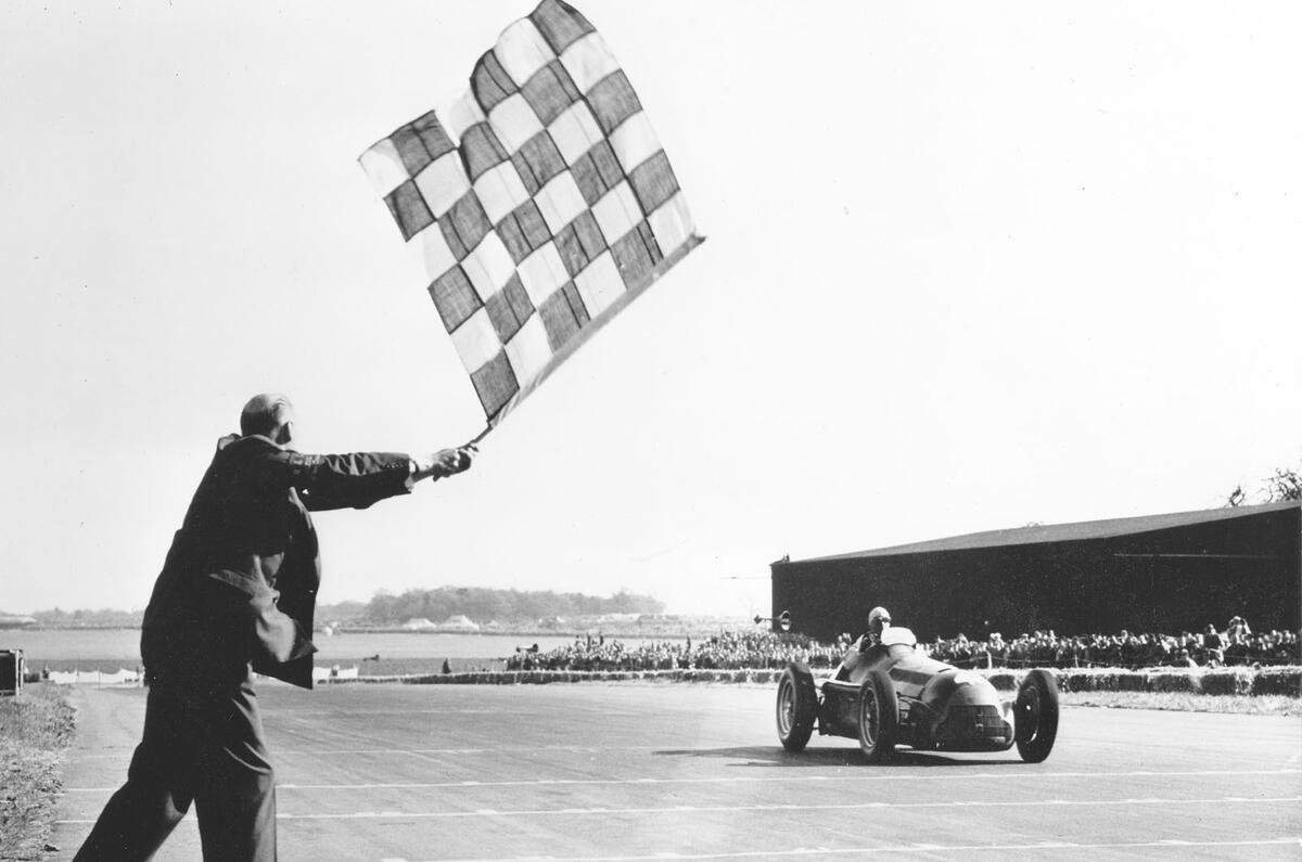 70 years of Formula One - Checkered flag