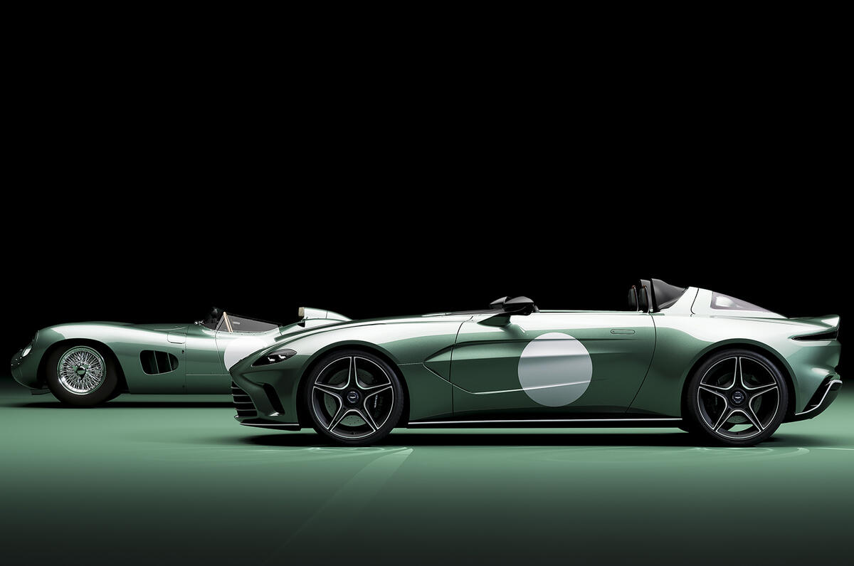 95 Aston Martin V12 Speedster DBR1 spec side pair 95 Aston Martin V12 Speedster DBR1 spec side pair