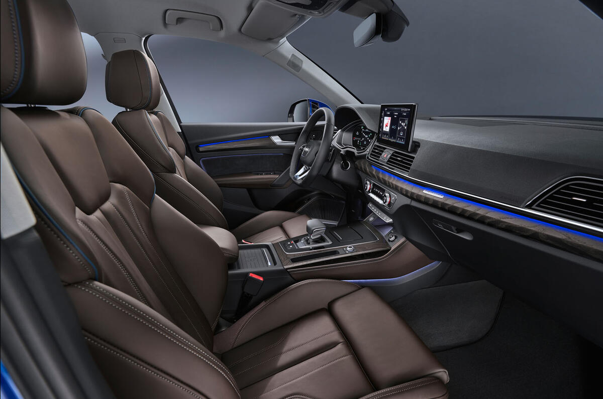 Audi Q5 Sportback 2020 official images - cabin Audi Q5 Sportback 2020 official images - cabin