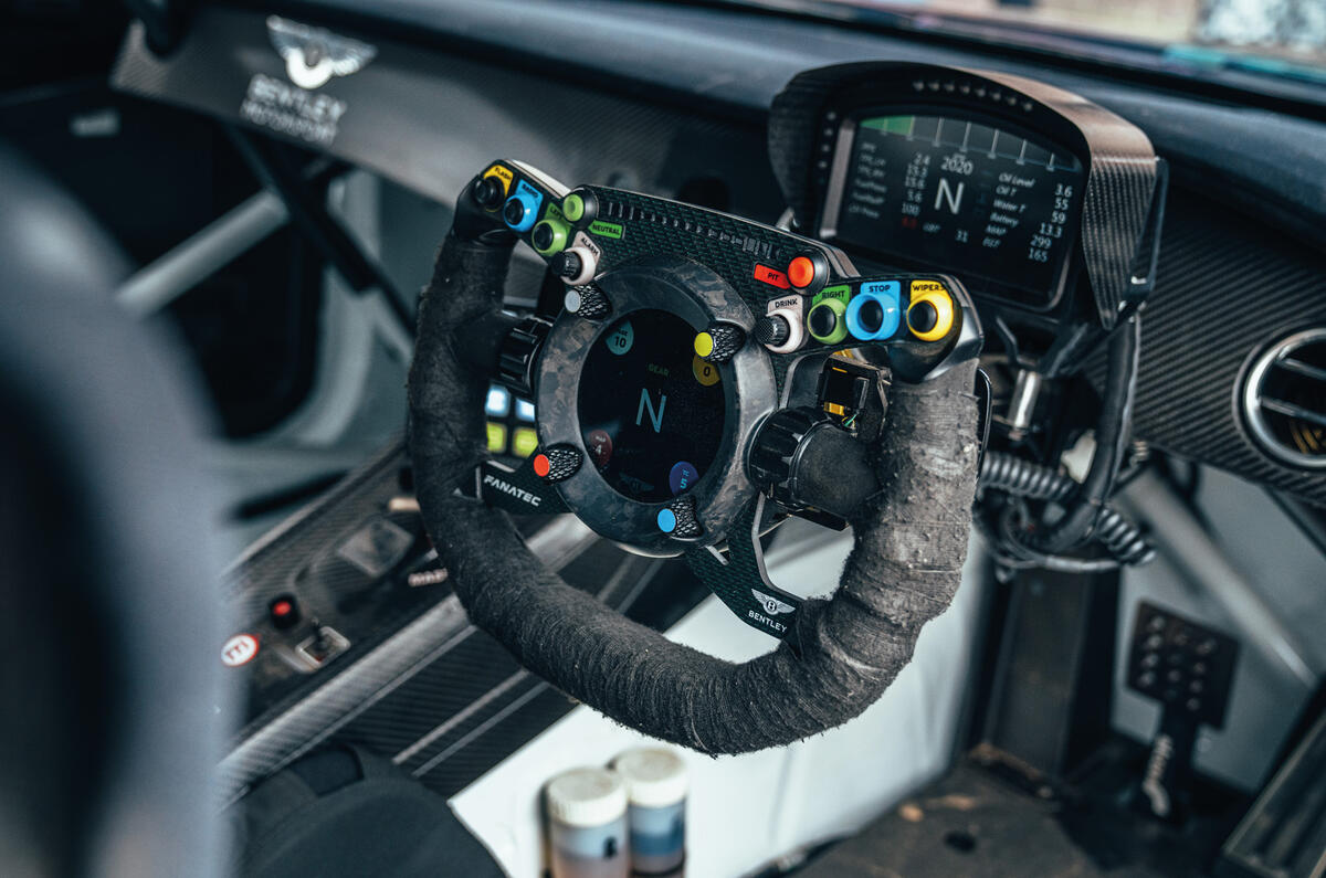 95 Bentley continental GT3 pikes peak synthetic fuels steering wheel 95 Bentley continental GT3 pikes peak synthetic fuels steering wheel