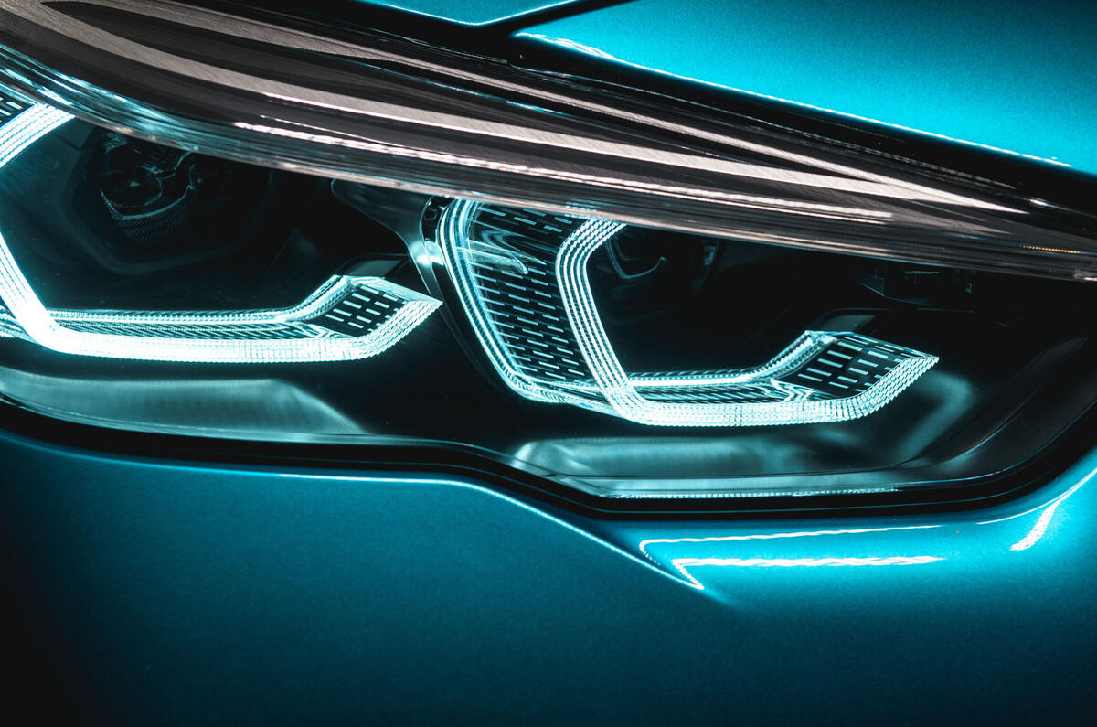 BMW 2 Series Gran Coupé studio reveal - headlights