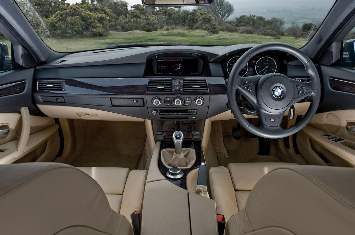 BMW 5 Series E60 road test rewind - cabin BMW 5 Series E60 road test rewind - cabin