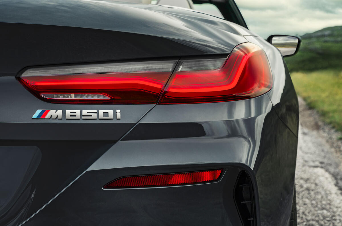 BMW 8 Series cabriolet 2018 official reveal - rear lights