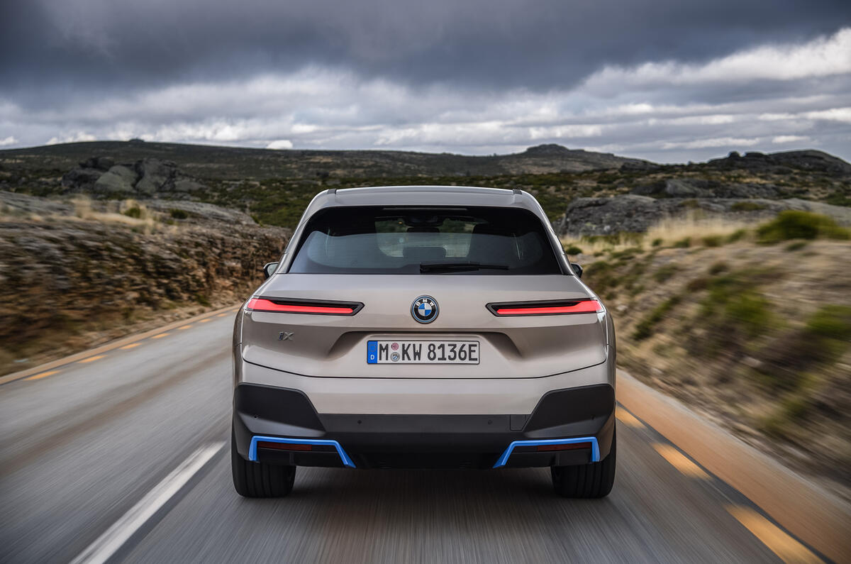 BMW iNext official images - tracking rear end BMW iNext official images - tracking rear end