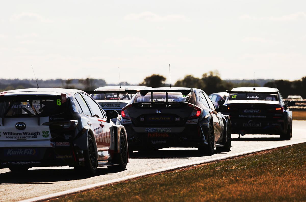 95 BTCC 2021 Snetterton rear 95 BTCC 2021 Snetterton rear