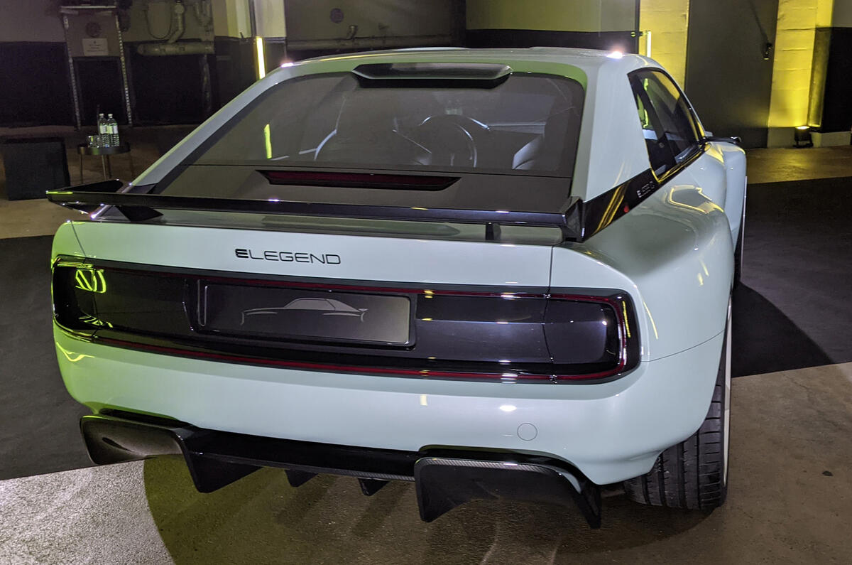 95 E Legend EL1 2021 Munich motor show rear end 95 E Legend EL1 2021 Munich motor show rear end