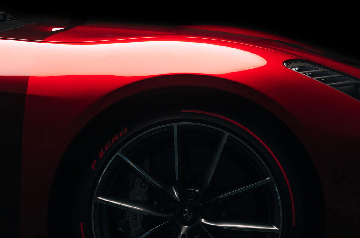 Ferrari Omologata official images - front arch Ferrari Omologata official images - front arch