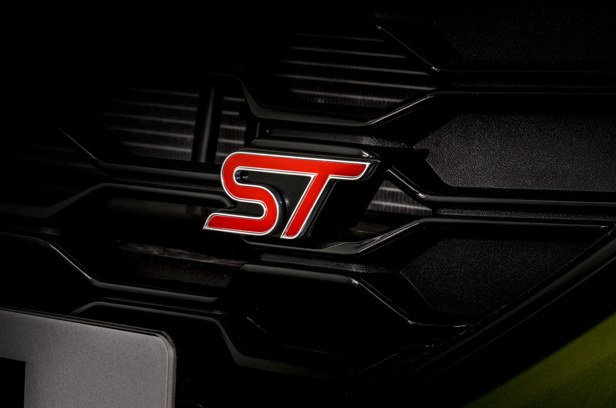Ford Puma ST official images - front badge Ford Puma ST official images - front badge