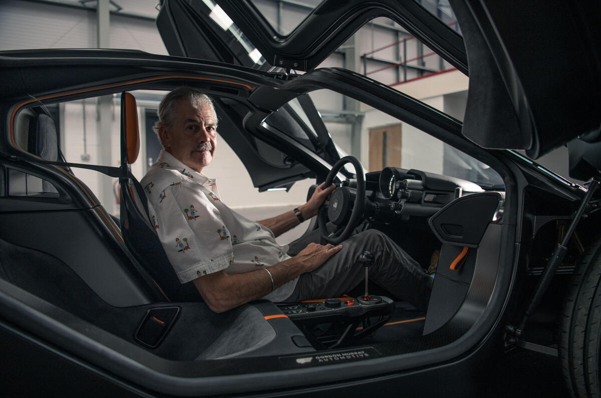 Gordon Murray T50 official reveal - Murray Gordon Murray T50 official reveal - Murray