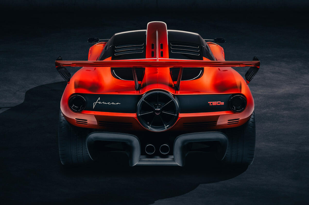 95 Gordon Murray T50s Niki Lauda official reveal rear end 95 Gordon Murray T50s Niki Lauda official reveal rear end