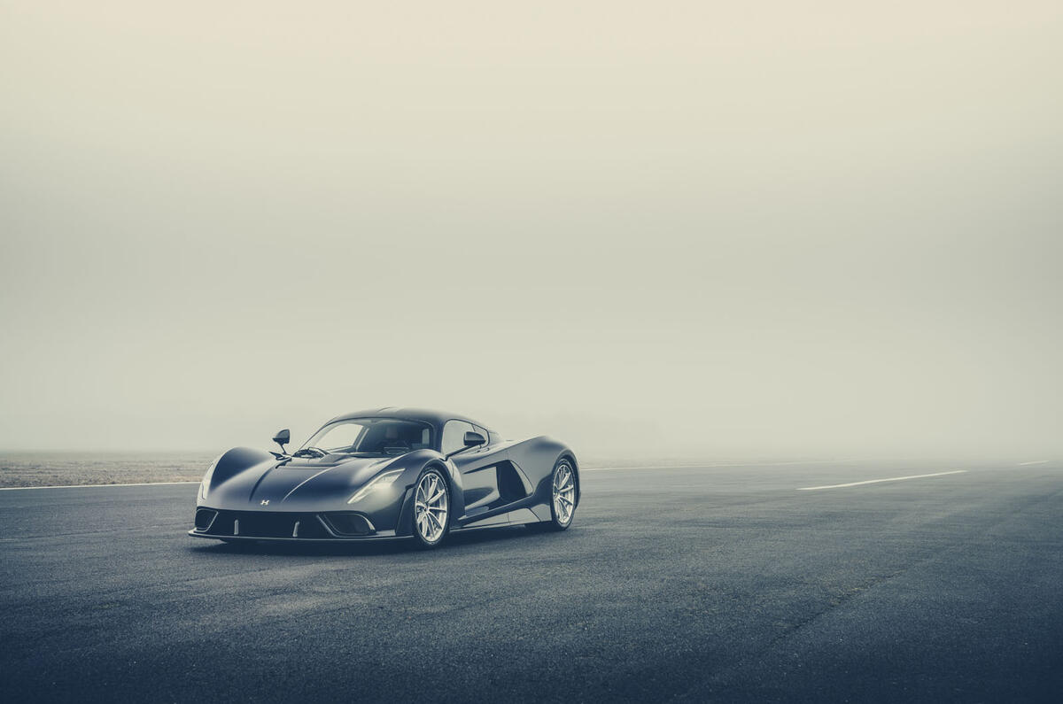 Hennessey Venom F5 official images - front