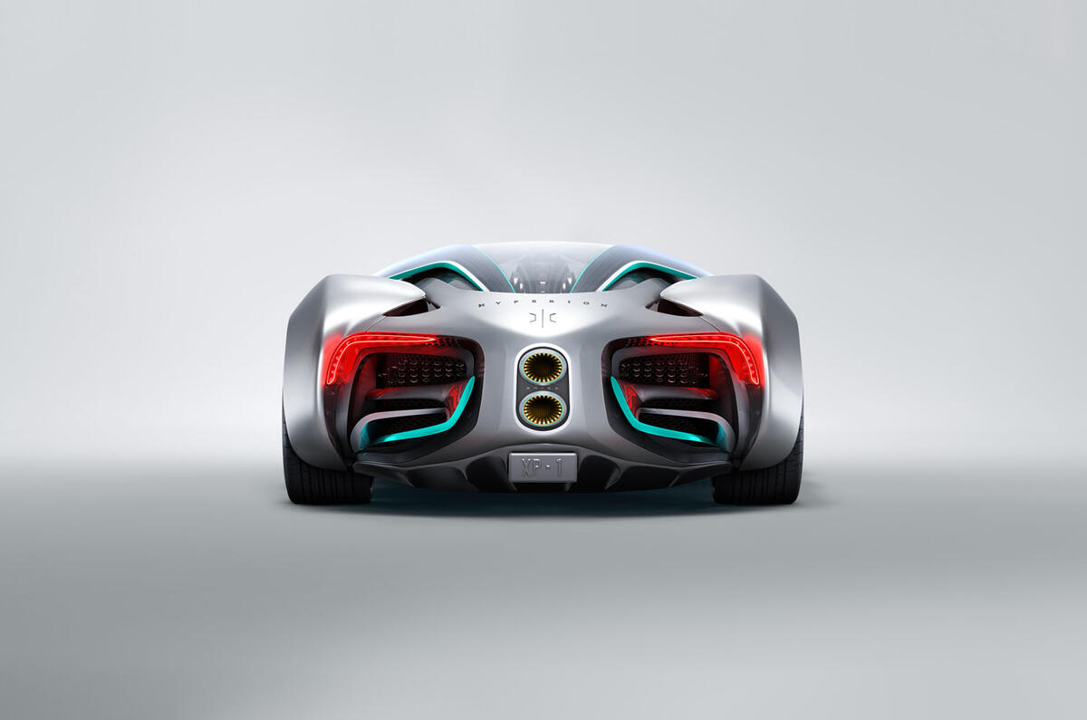 Hyperion XP-1 official reveal - rear end Hyperion XP-1 official reveal - rear end