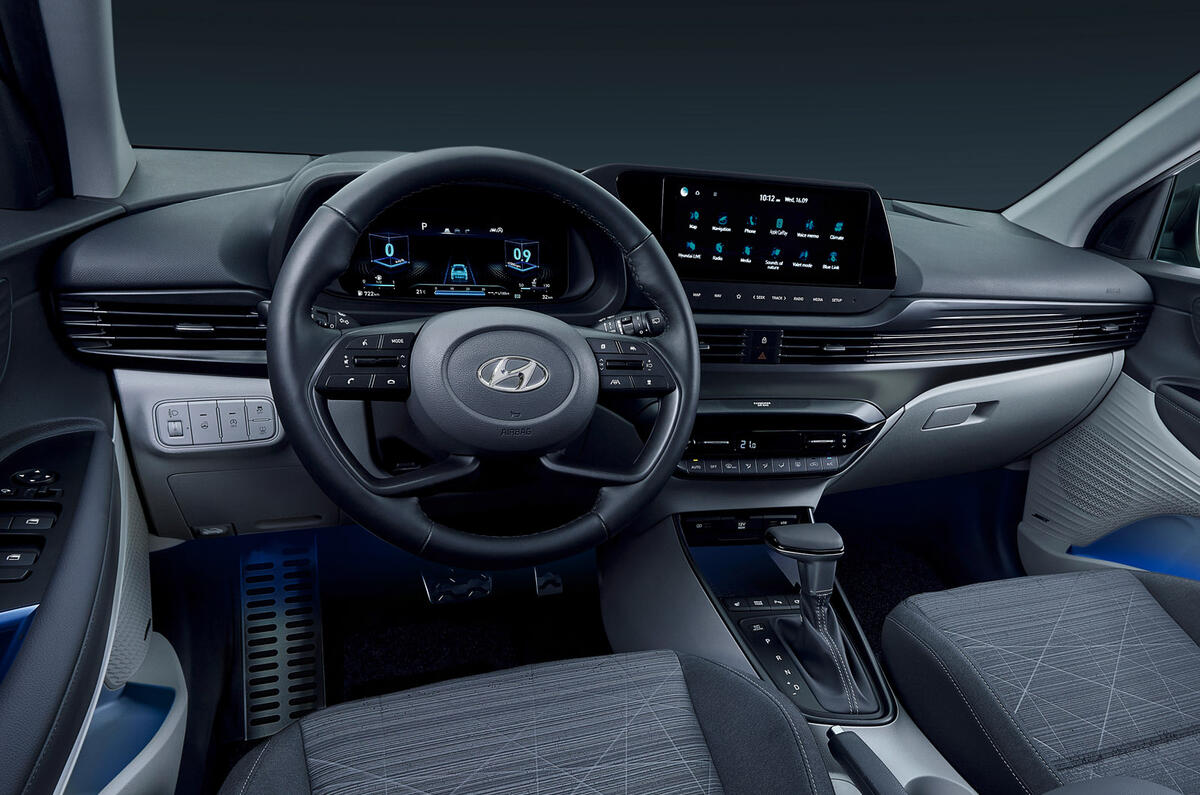 95 Hyundai Bayon 2021 official images dashboard 95 Hyundai Bayon 2021 official images dashboard