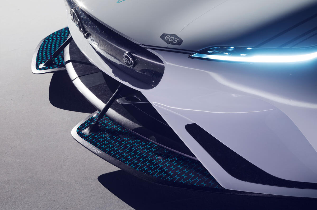 Jaguar Vision GT Concept Gran Turismo - studio static nose Jaguar Vision GT Concept Gran Turismo - studio static nose