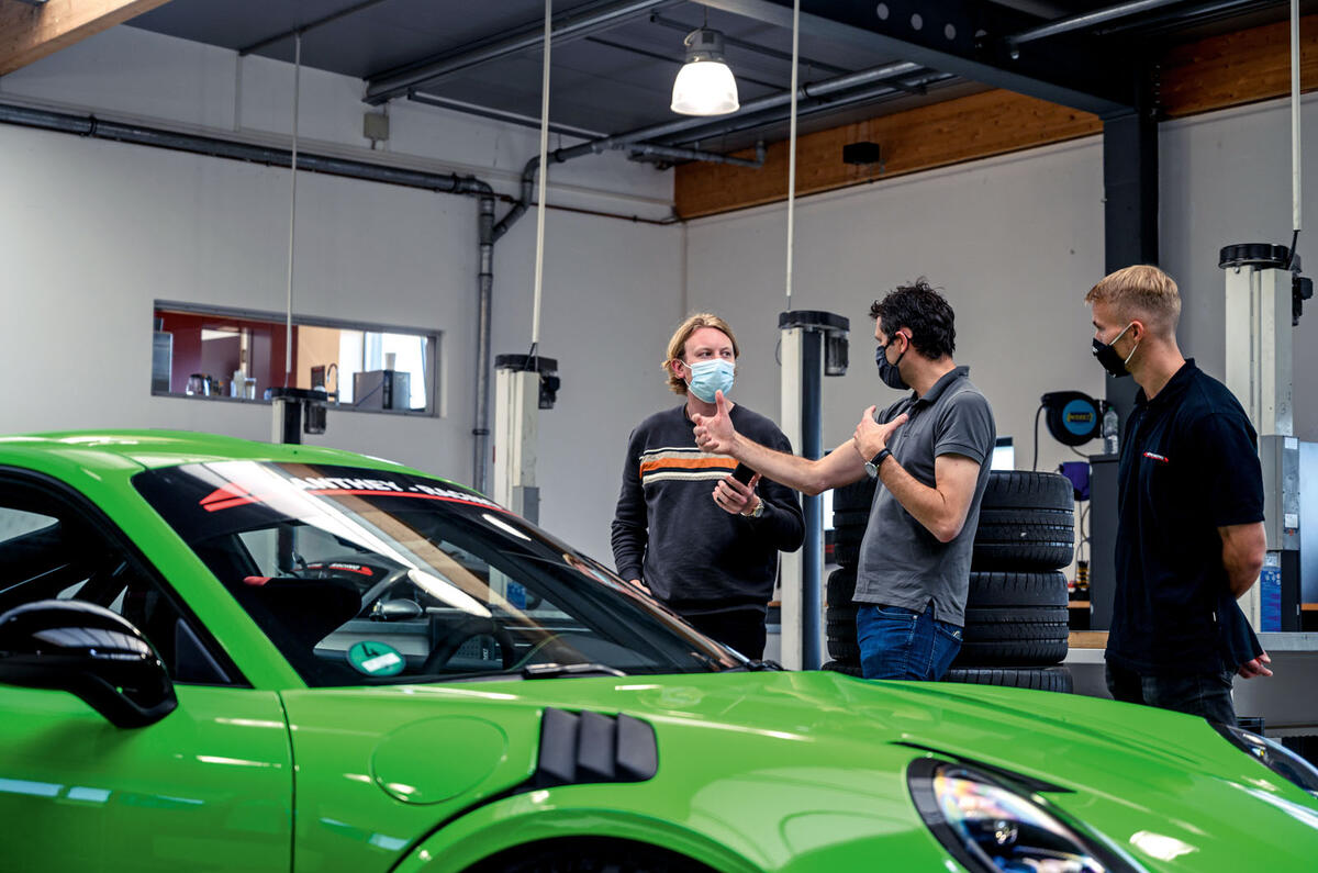 Visiting Manthey racing - interview Visiting Manthey racing - interview