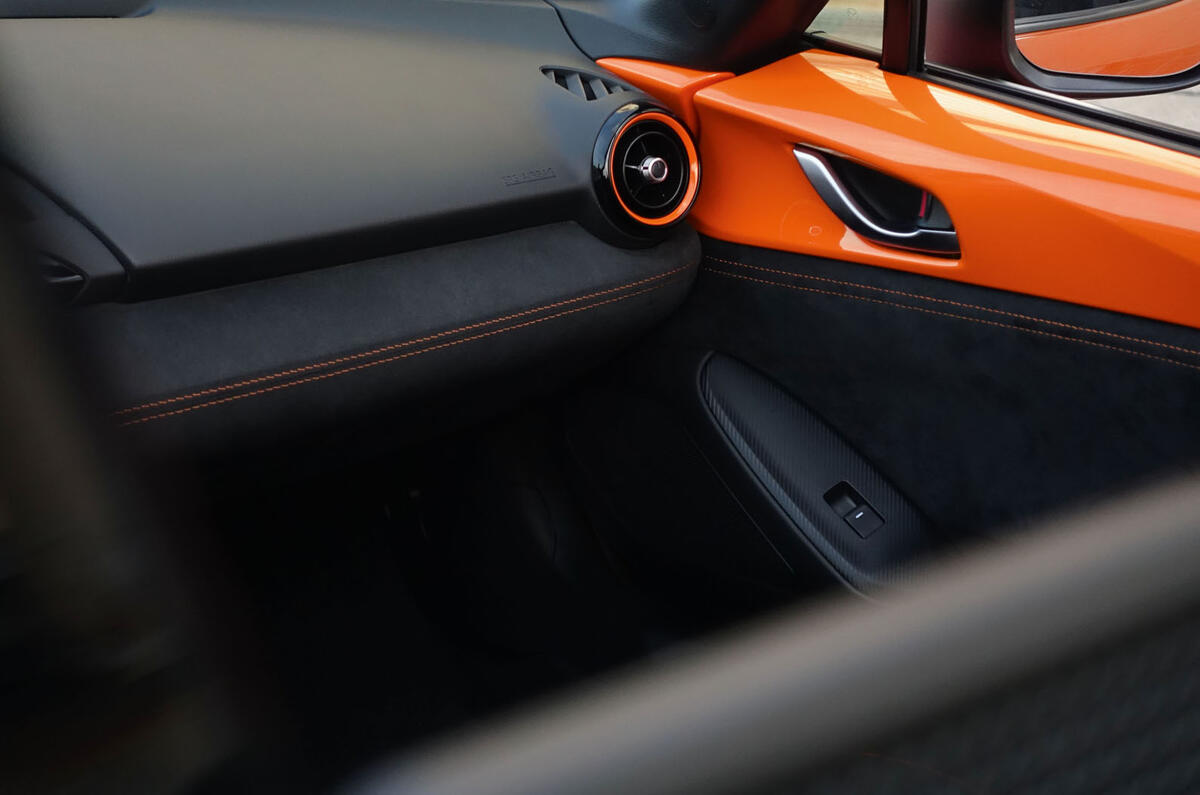 Mazda MX-5 30th Anniversary edition 2019 press photos - interior trim