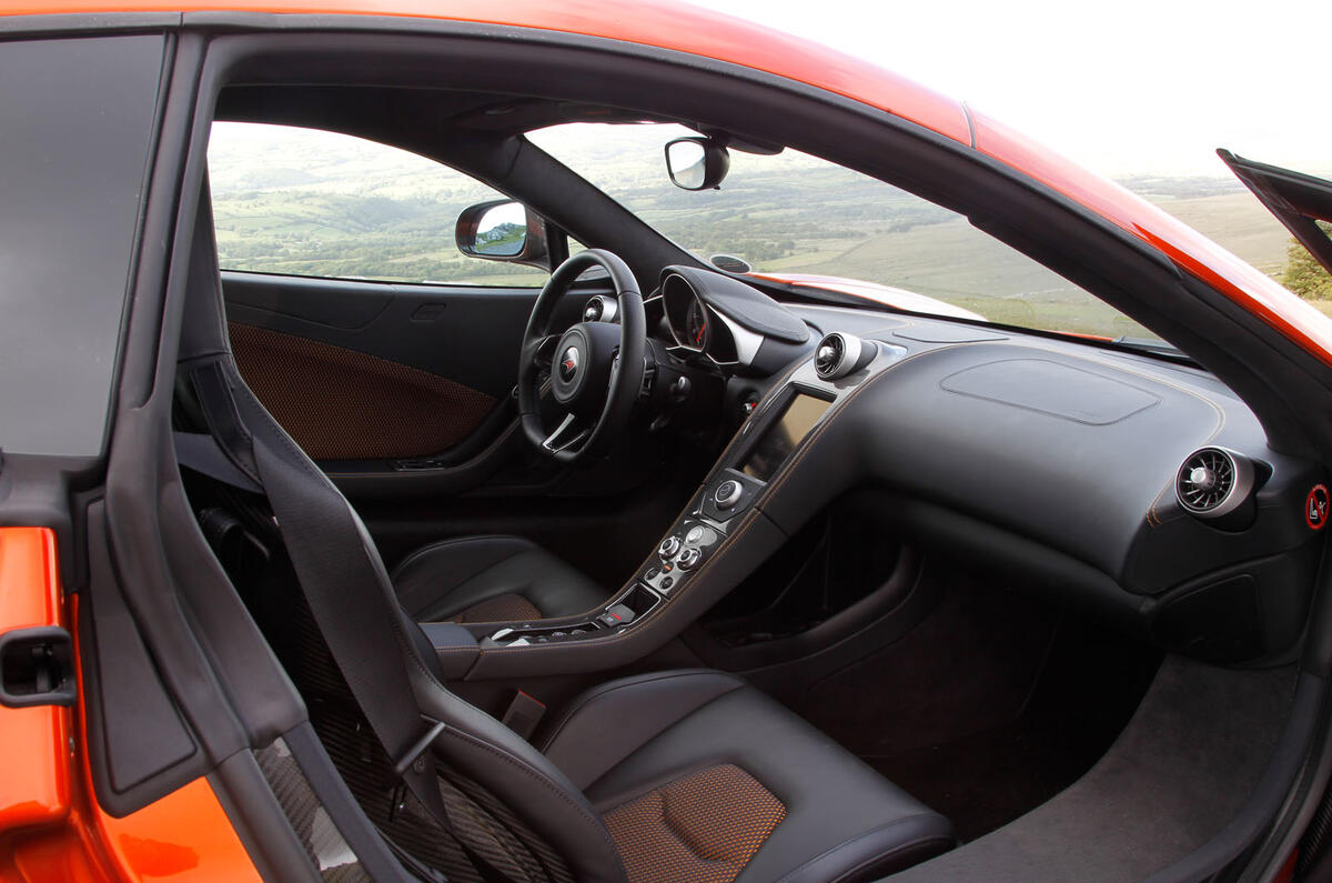McLaren 12C - car of the decade - cabin