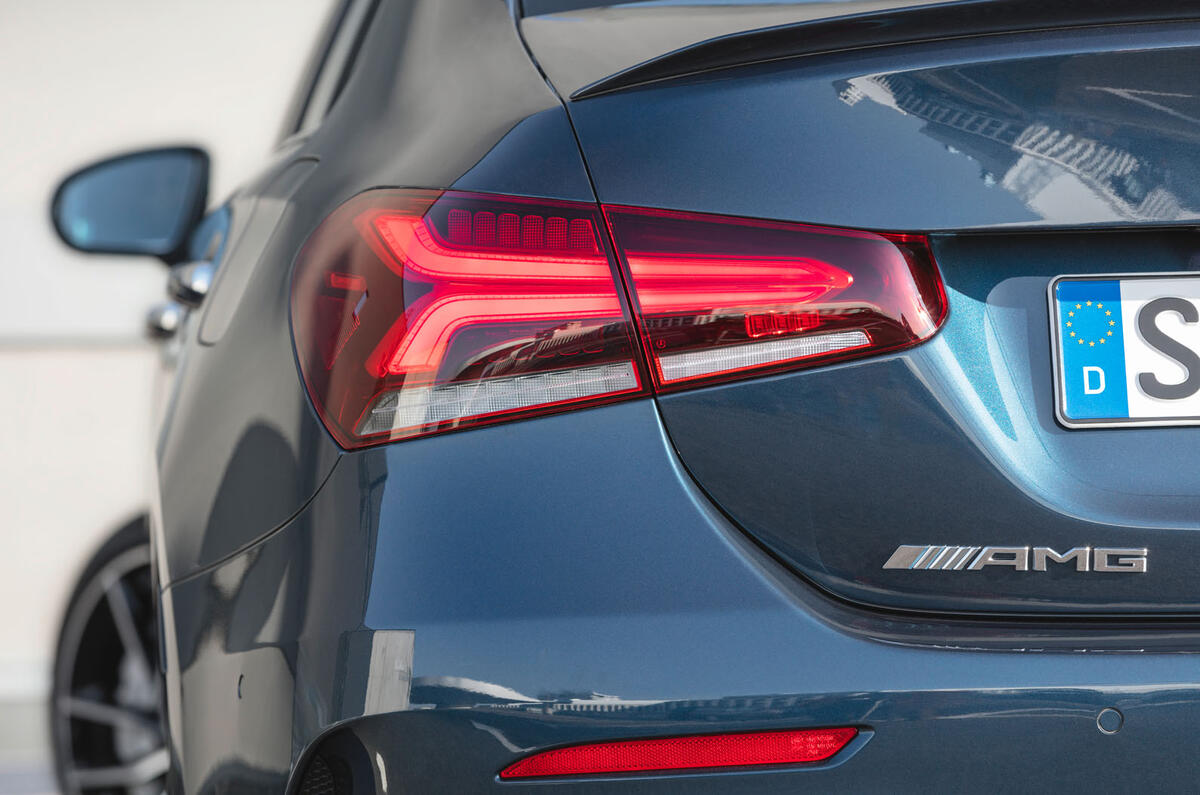 Mercedes-AMG A35 Saloon 2019 official reveal - rear lights