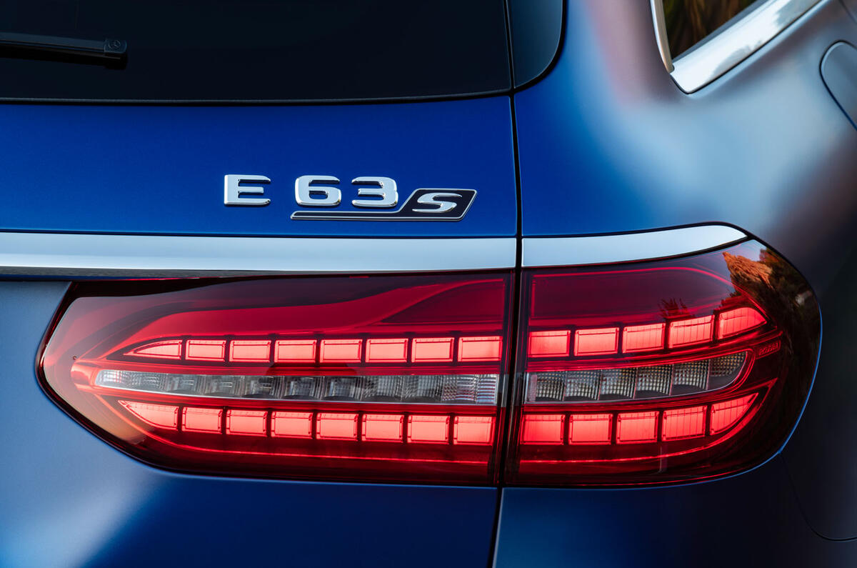 2020 Mercedes-AMG E63 facelift - estate rear lights 2020 Mercedes-AMG E63 facelift - estate rear lights