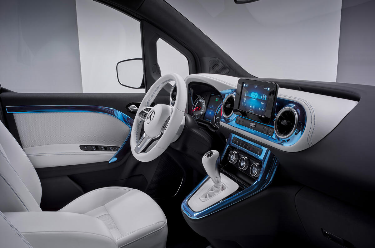 95 Mercedes Concept EQT official reveal dashboard 95 Mercedes Concept EQT official reveal dashboard