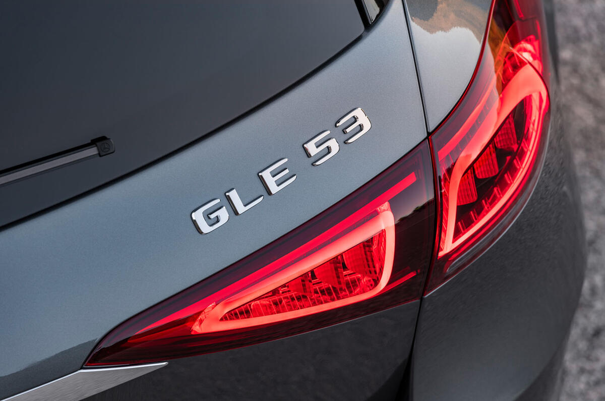 Mercedes-AMG GLE 53 official press reveal - rear badge
