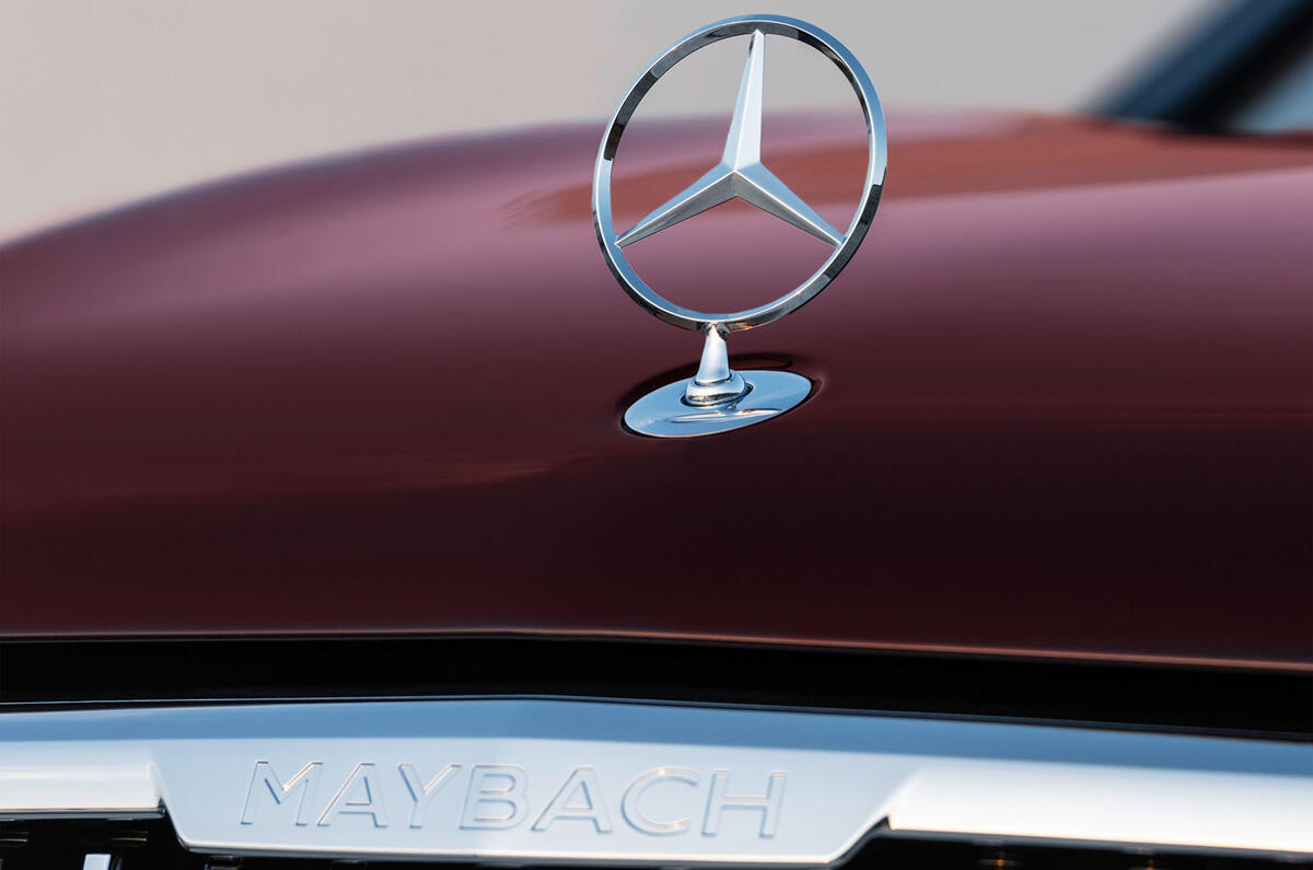 Mercedes-Maybach GLS 600 official press images - front badge