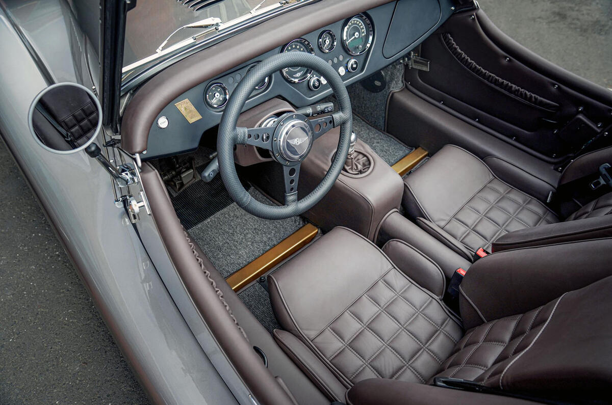 Morgan Plus Four 70th anniversary - interior