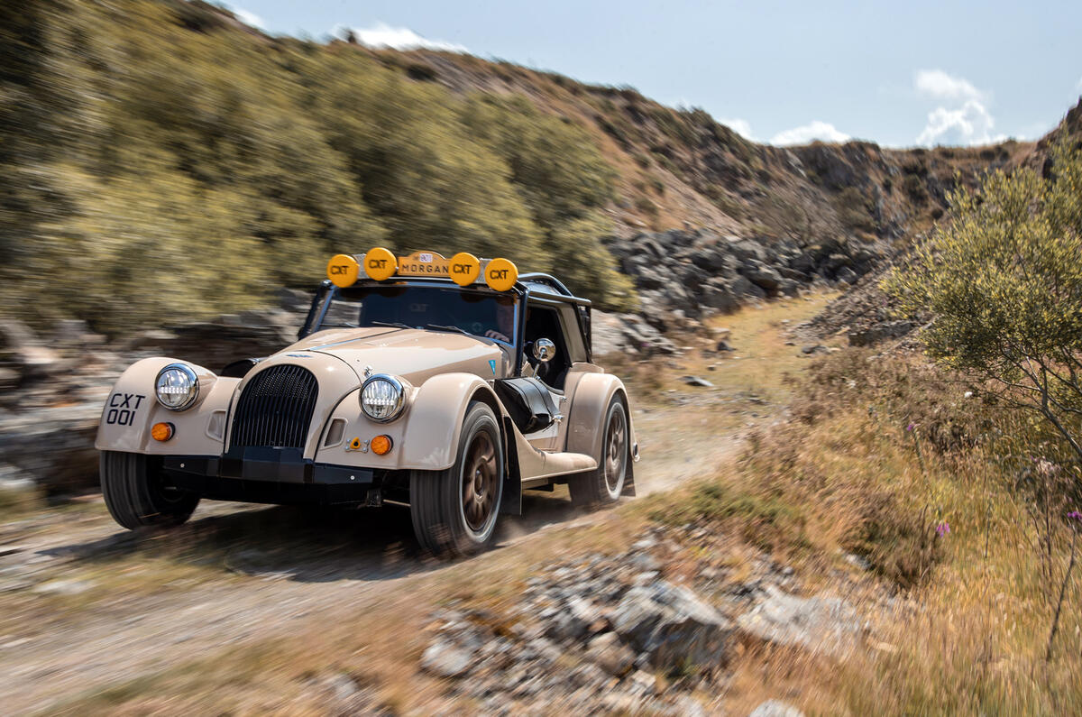 95 Morgan Plus Four CX T official reveal tracking