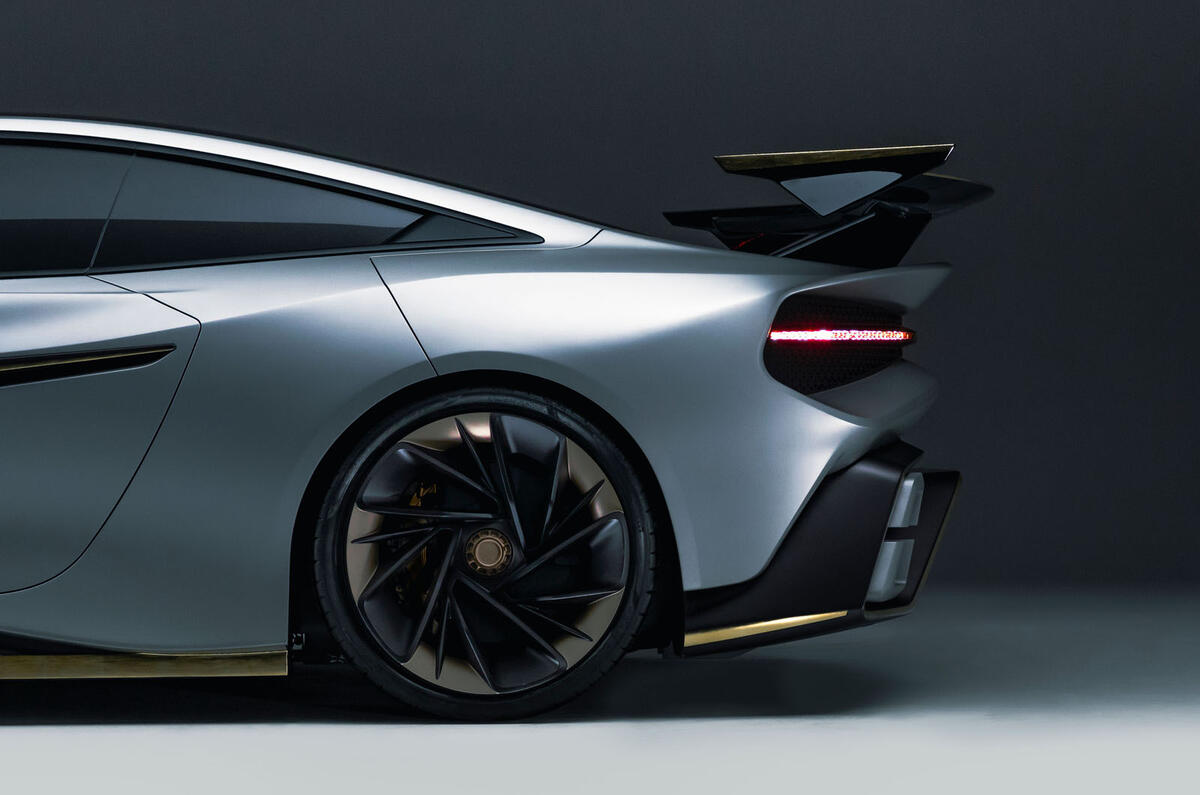 Naran Automotive hypercar official reveal - rear end